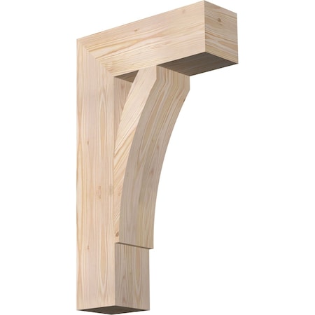 Thorton Block Smooth Bracket, Douglas Fir, 5 1/2W X 18D X 30H